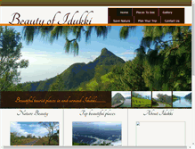 Tablet Screenshot of idukkibeauty.com